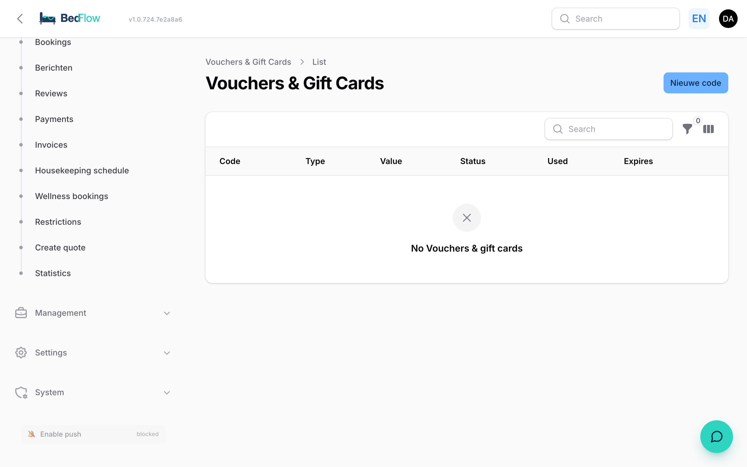 Vouchers — selling and redeeming